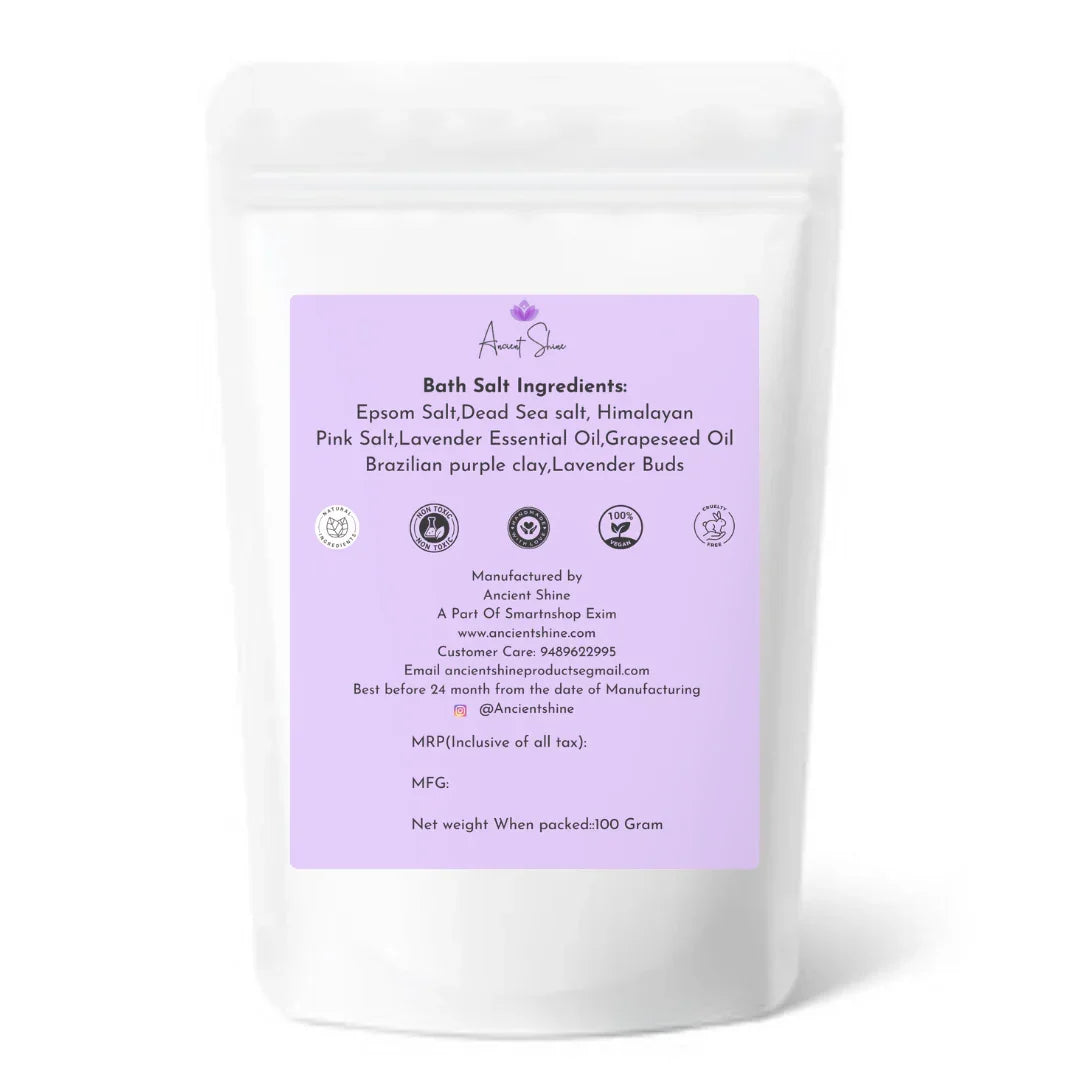 Lavender Bath Salt/Foot Soak Salt