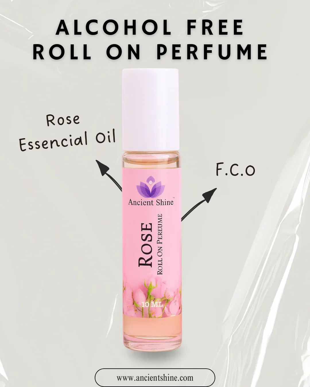 Rose Attar Roll on Perfume for men and women 10 ml