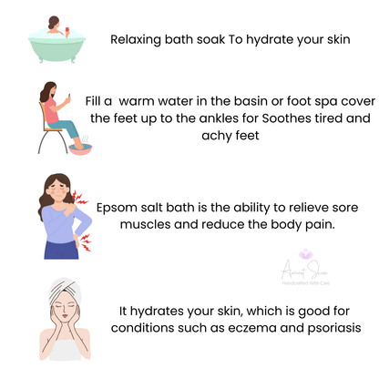 Lavender Bath Salt/Foot Soak Salt - Ancient Shine