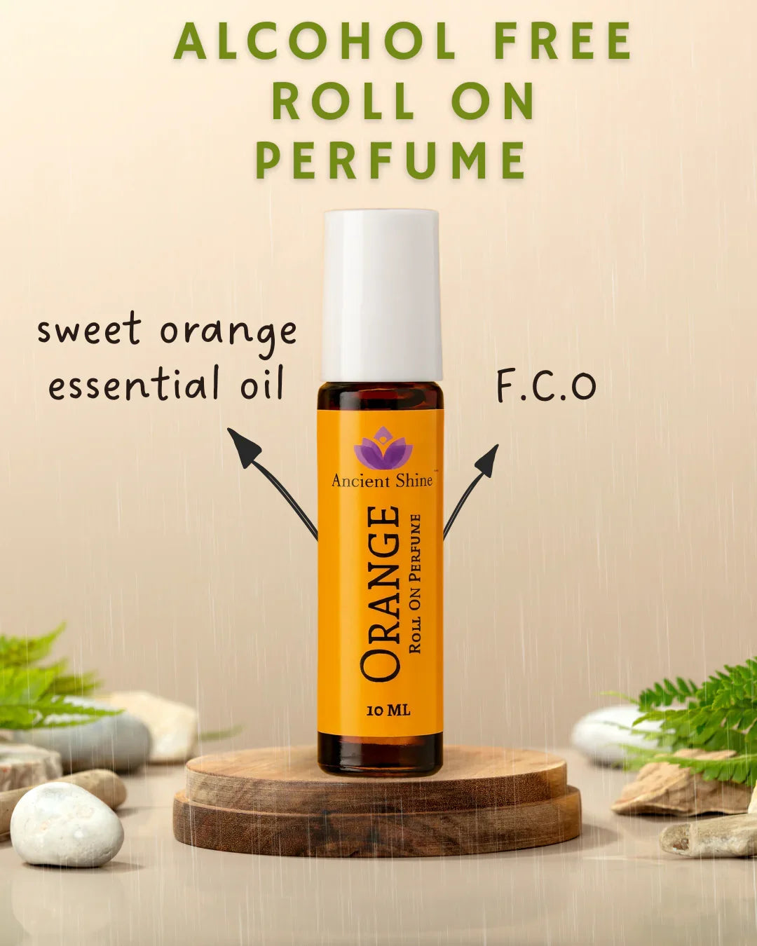 Orange Attar Roll on Perfume for men and women 10 ml