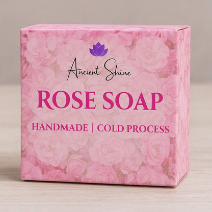 Ancient Shine Handmade Rose Soap - Cold Process Beauty