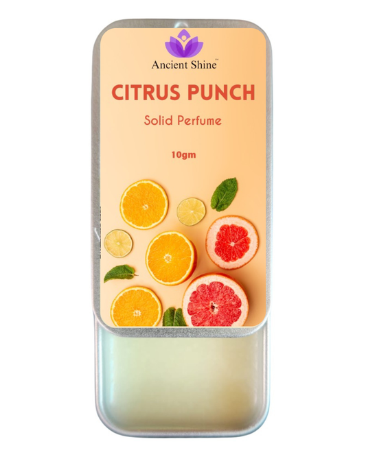 Ancient Shine Handmade Citrus Solid Perfume - Citrus Punch - Ancient Shine