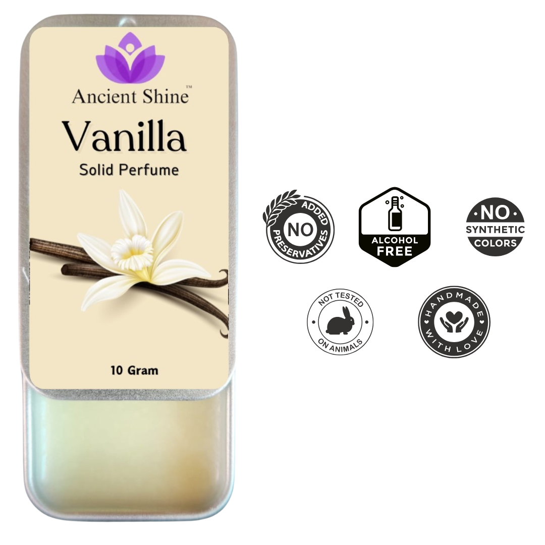 Ancient Shine Vanilla Solid Perfume –  (10g)