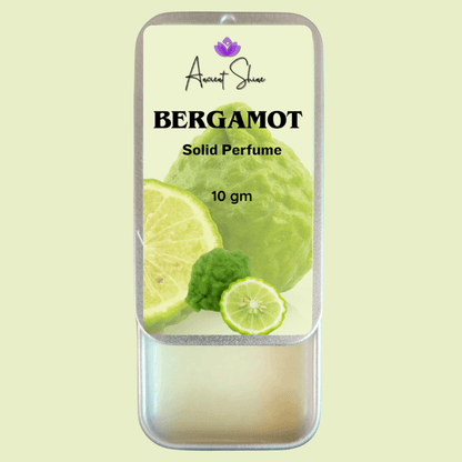 Ancient Shine Bergamot Solid Perfume - Handmade Luxury - Ancient Shine