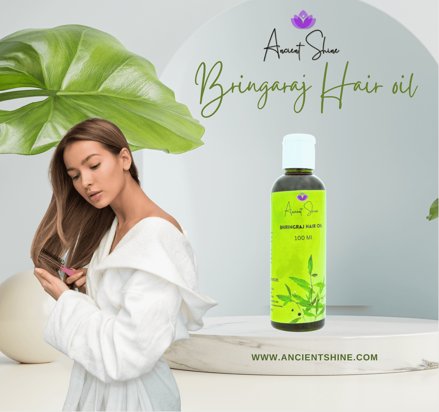 Ancient Shine Handmade Bhringraj Oil for Hair Growth - Ancient Shine