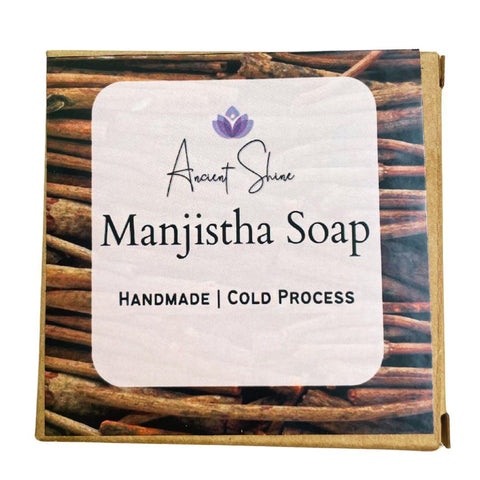 Manjistha Soap-மஞ்சிஸ்தா சோப் Handmade Cold Process - Ancient Shine
