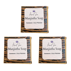 Manjistha Soap-மஞ்சிஸ்தா சோப் Handmade Cold Process - Ancient Shine