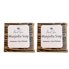Manjistha Soap-மஞ்சிஸ்தா சோப் Handmade Cold Process - Ancient Shine