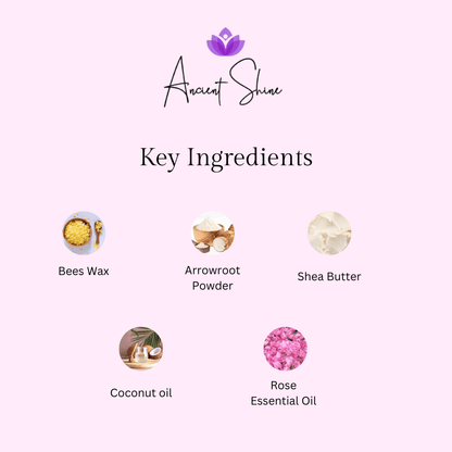 Ancient Shine Rose Solid Perfume - Ancient Shine