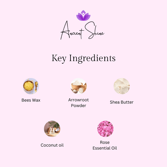 Ancient Shine Rose Solid Perfume - Ancient Shine