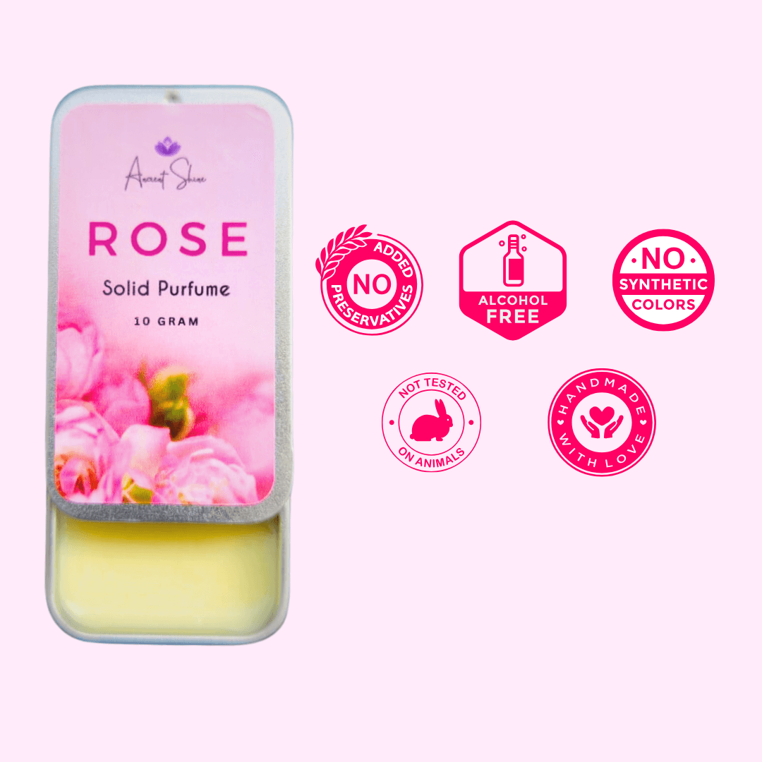 Ancient Shine Rose Solid Perfume - Ancient Shine
