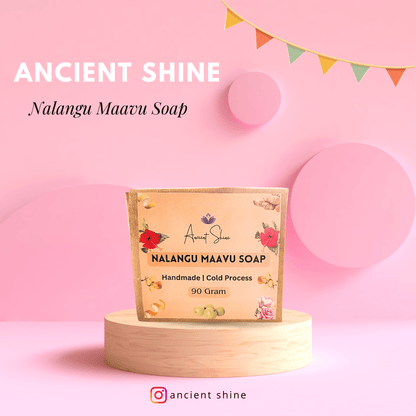 Nalangu Maavu Soap-நலங்கு மாவு சோப்பு Handmade Cold Process - Ancient Shine