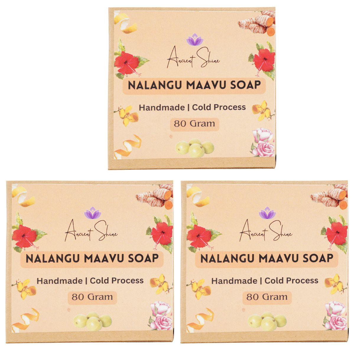 Nalangu Maavu Soap-நலங்கு மாவு சோப்பு Handmade Cold Process - Ancient Shine
