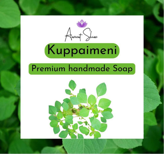 Kuppaimeni Soap-குப்பைமேனி சோப் | Handmade Soap Cold Process - Ancient Shine