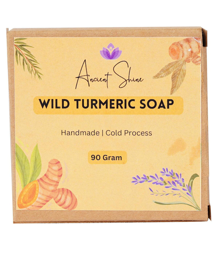 Ancient Shine Wild Kasturi Turmeric Soap Bar - Ancient Shine