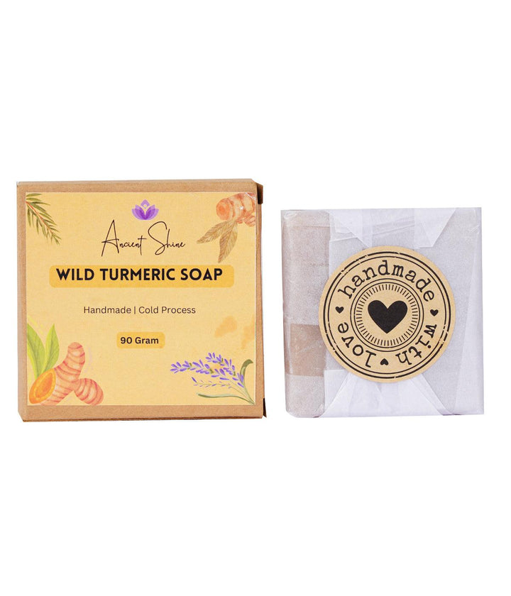 Ancient Shine Wild Kasturi Turmeric Soap Bar - Ancient Shine