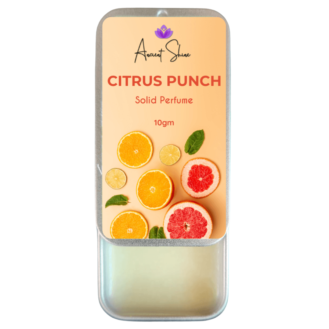 Ancient Shine Handmade Citrus Solid Perfume - Citrus Punch - Ancient Shine
