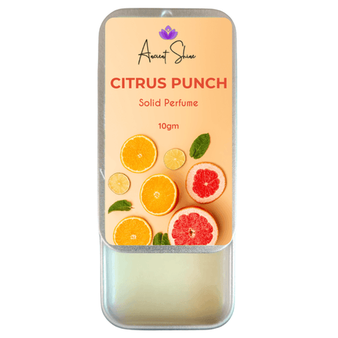 Ancient Shine Handmade Citrus Solid Perfume - Citrus Punch - Ancient Shine